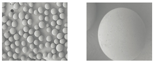 Bare Silica before Polymerisation Bare Silica before Polymerisation